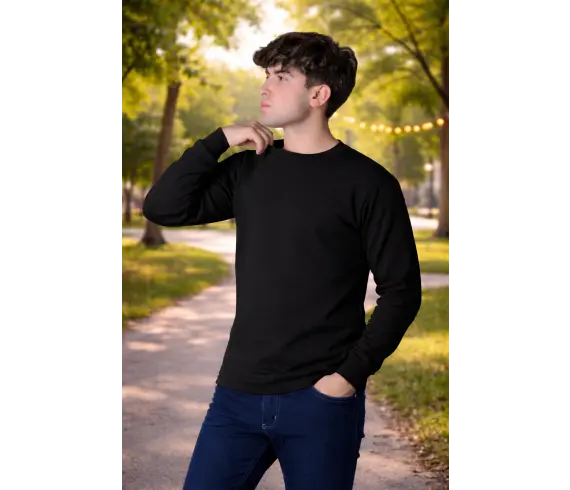 Sıfır Yaka Sweatshirtler